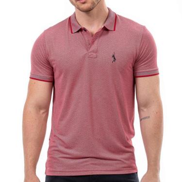 Imagem de Camiseta Masculina Polo John Pull Manga Curta Moda Casual