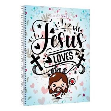 Imagem de Caderno de Fé - Jesus Loves Me - HAGNOS, Sortido