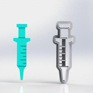 Imagem de Cortador Enfermagem Aparelho Injeção Tamanho 5Cm