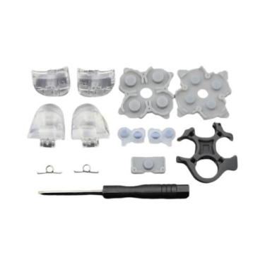 Imagem de Conjunto Completo De Controle PS5: Botões L1 R1 L2 R2 ABXY, Joysticks,