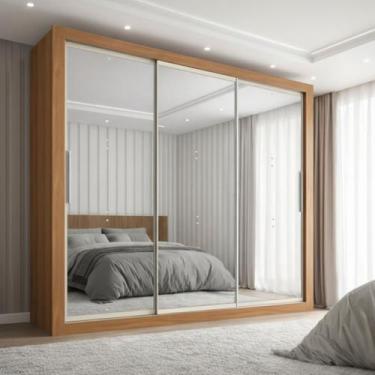 Imagem de Guarda-roupa Viena Espelhado Yescasa