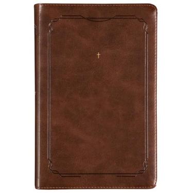 Imagem de Livro - The Purpose Book: Bíblia Sagrada, A21, Capa luxo marrom, Cruz