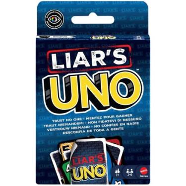 Imagem de Jogo de Cartas Uno Liars Trust No One JLH43 Mattel