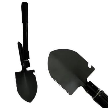 Imagem de Pá Picareta Camping Jardinagem Garimpo Compacta Dobrável - CLICK HOUSE