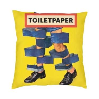 Imagem de Capa De Almofada Quadrada Com Estampa 3D De Natal, Dupla Face, Para De