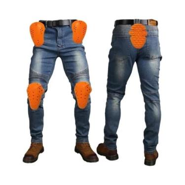 Imagem de Calças De Motociclismo Para Corrida Com Proteção Antiqueda, Equipament