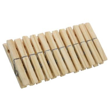 Imagem de 600 Prendedores De Roupas - Madeira - Utilimix