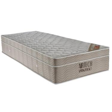 Imagem de Colchão Solteiro Ortobom Airtech Spring Pocket 78x188x30cm