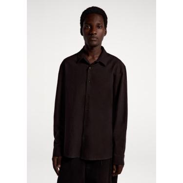 Imagem de Camisa Masculina Manga Longa Slim Com Linho-Masculino