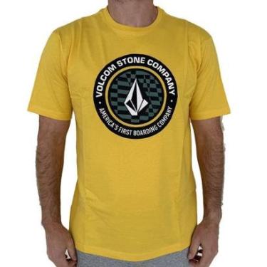 Imagem de Camiseta Volcom Stoney Circle WT25 Masculina-Masculino