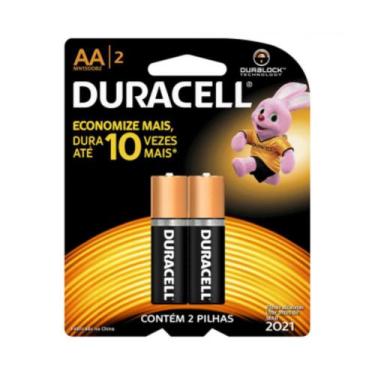 Imagem de Pilha Pequena AA com 2 Unidades Duracell