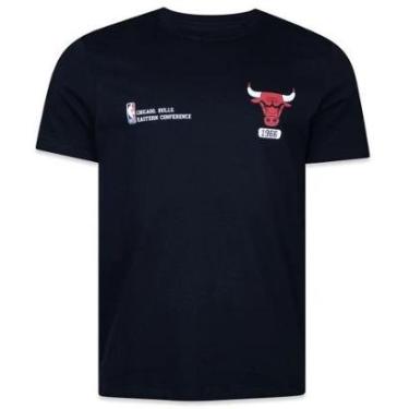 Imagem de CAMISETA MASCULINA NEW ERA CHICAGO BULLS NBI24TSH036 PRETA-Masculino
