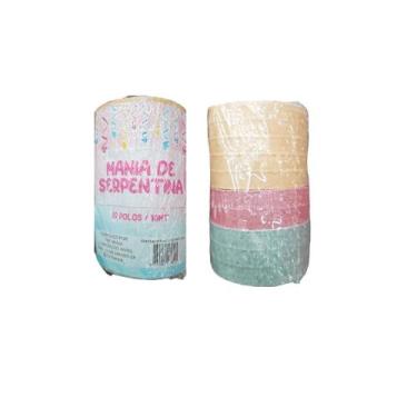 Imagem de Serpentina Para Carnaval Tnt Magia 10 Rolos Com 10 Metros - Cromus, ÚN