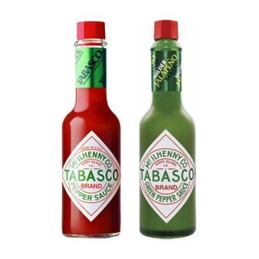 Imagem de Kit Molho Pimenta Tabasco Red + Green 60ml