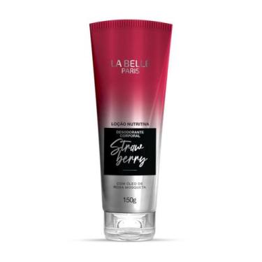 Imagem de Desodorante corporal 150g strawberry (oleo de rosa mosqueta) - la bell