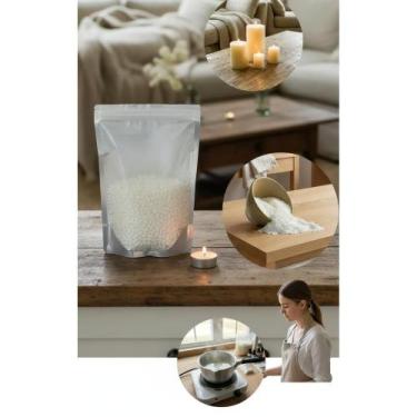 Imagem de 2x Parafina Lentilhada 1kg: Velas Perfeitas e Artesanato Cri - Congrat