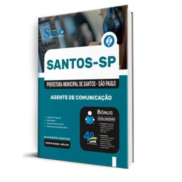 Imagem de Apostila Prefeitura de Santos - SP - Agente de Comunicação - Editora S