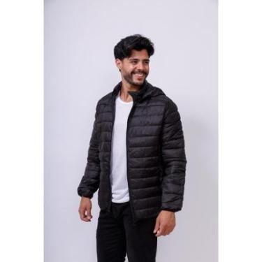 Imagem de Jaqueta Bobojaco Impermeável Masculina Preta-Masculino