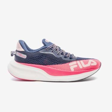 Imagem de Tênis Fila Racer Speedzone - Feminino - - 37 BR - MarinhoAzaleiaRose, 