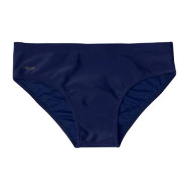 Imagem de Sunga Slim Mash 303.30 Masculina Cavada Poliamida T. P/GG, G, Az08, Az