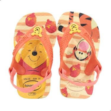 Imagem de Chinelo Havaianas Baby Disney Classics Creme, Bt, 9256 buttercream, 17