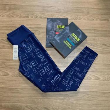 Imagem de Legging move letras - KB, unico, Azul marinho