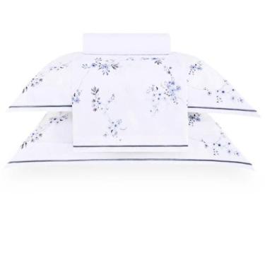 Imagem de Jogo de Cama Queen 200 Fios Louise - Buddemeyer, Estampado