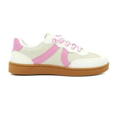 Imagem de Tenis Molekinha Original Flatform Baixo Cadarço Menina 116, 31, Branco