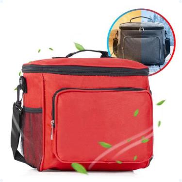 Imagem de Bolsa Lancheira Térmica Marmita Necessaire De Viagem Escolar - Hxt, Ve