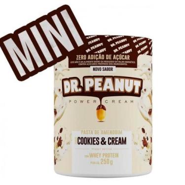 Imagem de Pasta de Amendoim Sabor Cookies & Cream 250g - Dr. Peanut