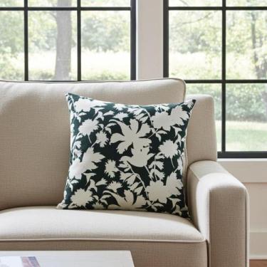 Imagem de Capas para Almofadas 55x55 Tecido Algodão Estampa Floral - Nallu Decor