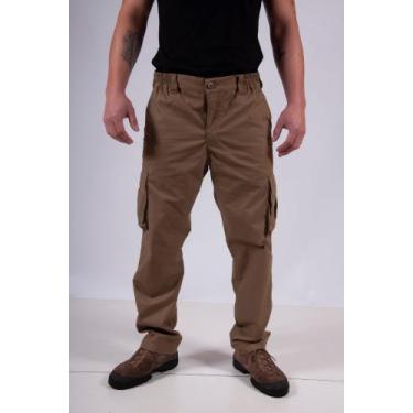 Imagem de Calça cargo caqui rip stop Cannil - Cannil A Marca do Guerreiro , M