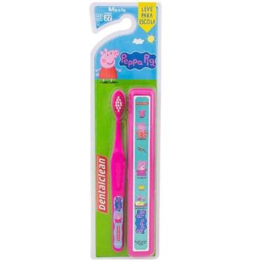 Imagem de Escova Dental Dental Clean Infantil Peppa Pig C/est Extra Macia 27 - R