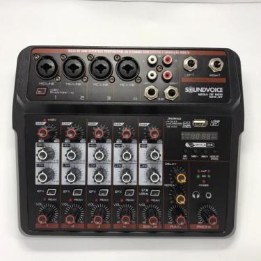 Imagem de Mesa de Som Compacta MC6BT Soundvoice