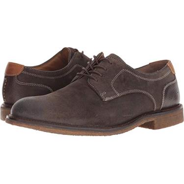 Imagem de Johnston & Murphy Copeland Biqueira lisa marrom integral, Cinza, 11.5