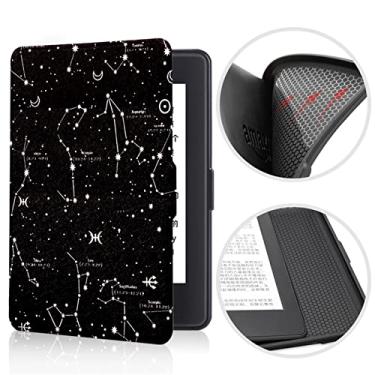 Imagem de CCOO A capa serve para o novo Amazon Kindle Paperwhite [11ª geração, versão 2021], capa macia de TPU (poliuretano termoplástico) premium, função hibernar/despertar automática inteligente