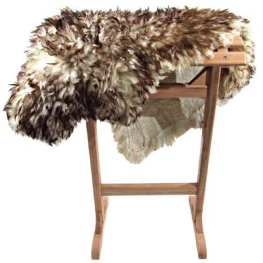 Imagem de Pelego Chamuscado Pele De Carneiro/Ovelha Escovado Montaria