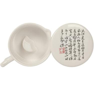 Imagem de XIALON Suporte de caneta de cerâmica de 14 cm, para iniciantes, estudantes, materiais de pintura de caligrafia