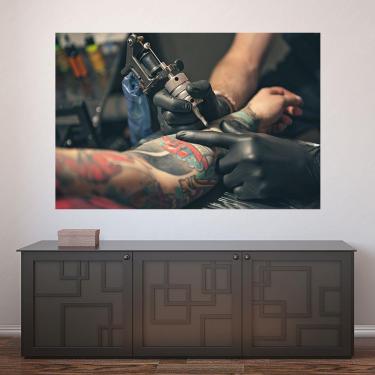 Imagem de Painel Adesivo de Parede - Tatuagem - 1064pnm