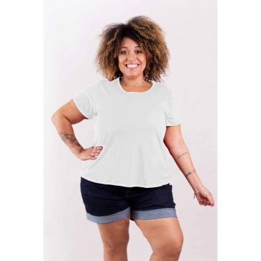 Imagem de Blusa Bata T-Shirt Básica Gola Redonda