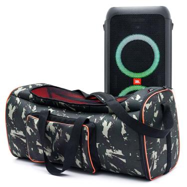 Imagem de Case Bolsa Bag Partybox 300 Com Tela Frontal - Camuflada