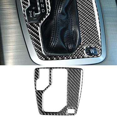 Imagem de JEZOE Decoração do painel de mudança de marchas de fibra de carbono decalque adesivo, para Volvo XC90 2003-2012 2013 2014 Acessórios para interiores de carros