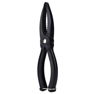 Imagem de (No Rope) - Vbestlife Fishing Pliers Saltwater Hook Remover Pliers Fishing Gripper Gear Tool ABS Grip Tackle Fish Lip Holder Trigger Clamp with Ring