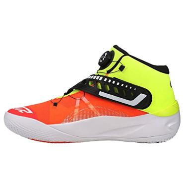 Imagem de PUMA Mens Disc Rebirth Basketball Sneakers Shoes - Yellow - Size 10 M