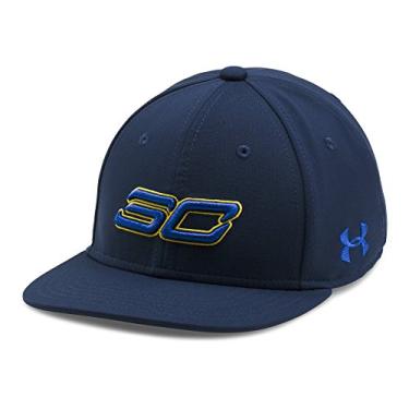 Imagem de Boné Under Armour SC30 Core Snapback OSFA meia-noite azul marinho