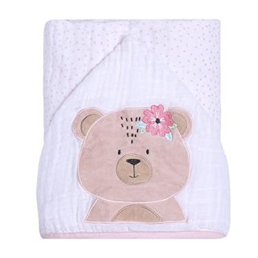 Imagem de Papi Textil Toalha De Banho Soft Papi Friends C/Capuz Bord. 90Cm X 75Cm Contem 01 Un