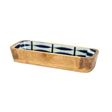 Imagem de TRAVESSA MADEIRA BLUE 29x11cm