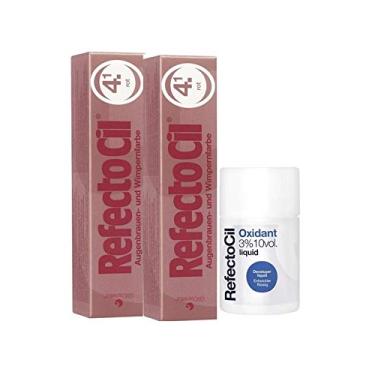 Imagem de Kit Refectocil 2 Tinta + 1 Oxidante N° 4.1 Vermelho