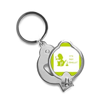 Imagem de Cortador de unhas de dedo com cheiro de cocô da Playful Beagle Denies, tesoura de aço inoxidável