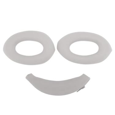Imagem de Capa de Protetores de Ouvido para Fones de Ouvido WH 1000XM4 WH 1000XM3, Capa de Protetores de Ouvido de Silicone Com Almofada de Faixa de Cabeça para Fone de Ouvido, Conjunto de